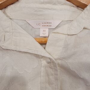 Lauren Conrad Cream Blouse